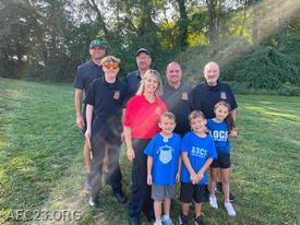 AFC crews with their loved ones